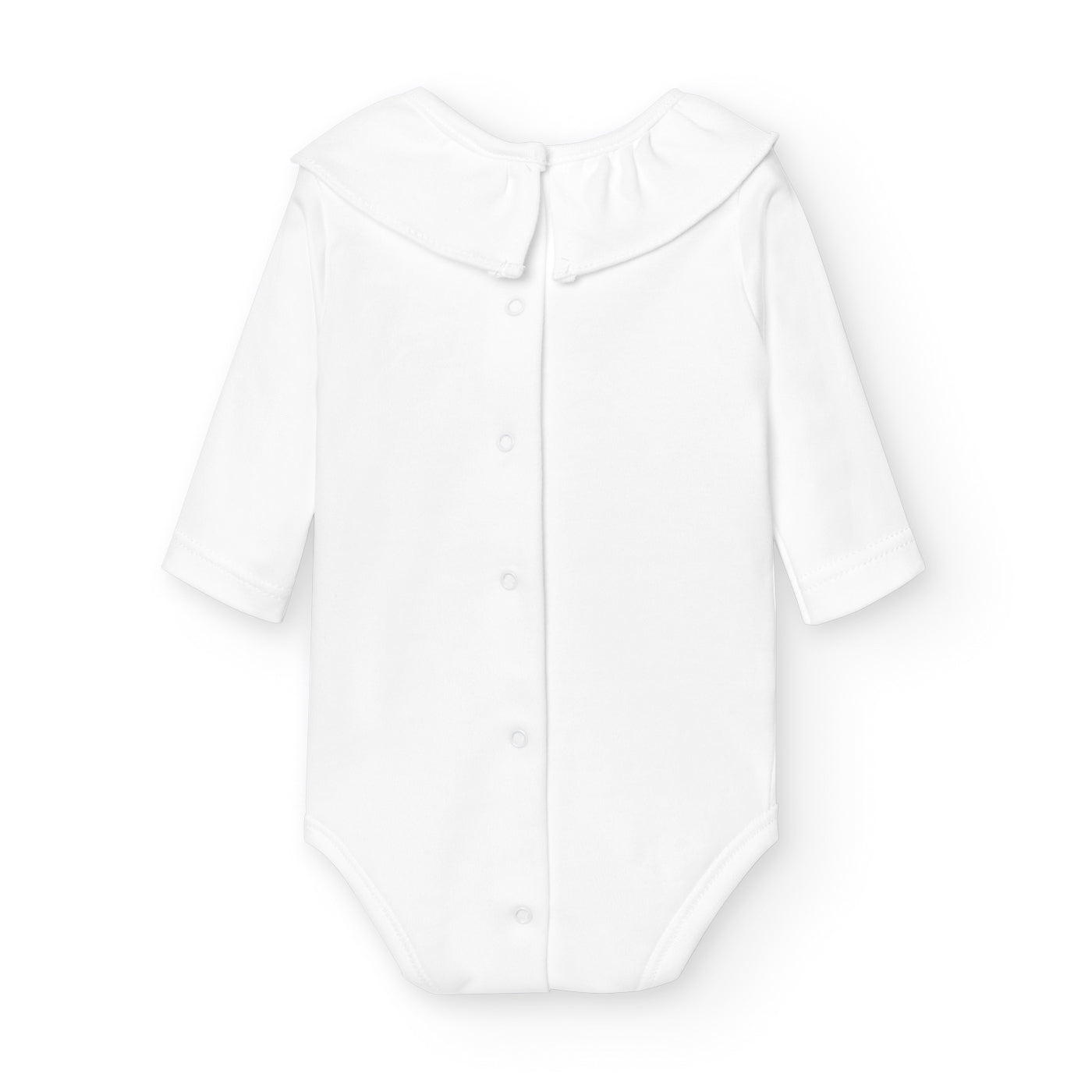 Babidu Long Sleeve Bodysuit with Collar