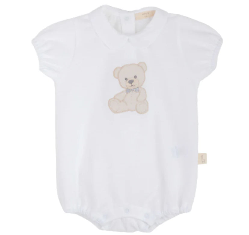 Baby Gi Cream Teddy Bear Romper