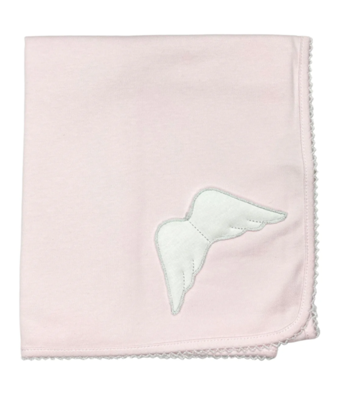 Baby Gi Pink Angel Wing Muslin/ Blanket