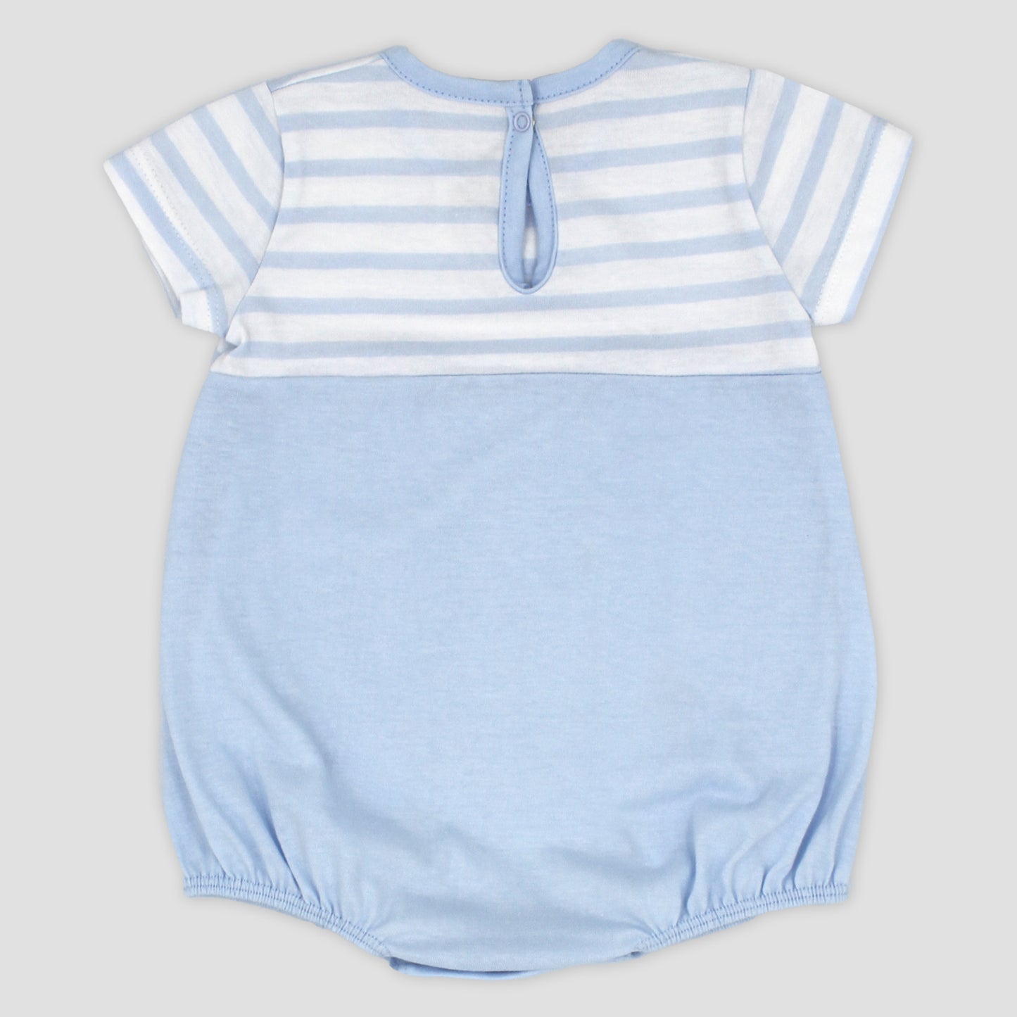 Rapife Boys Blue Stripe Detail Romper