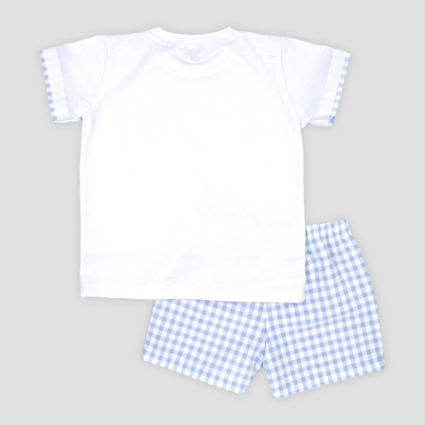 Rapife Boys Blue & White T-Shirt & Shorts Set