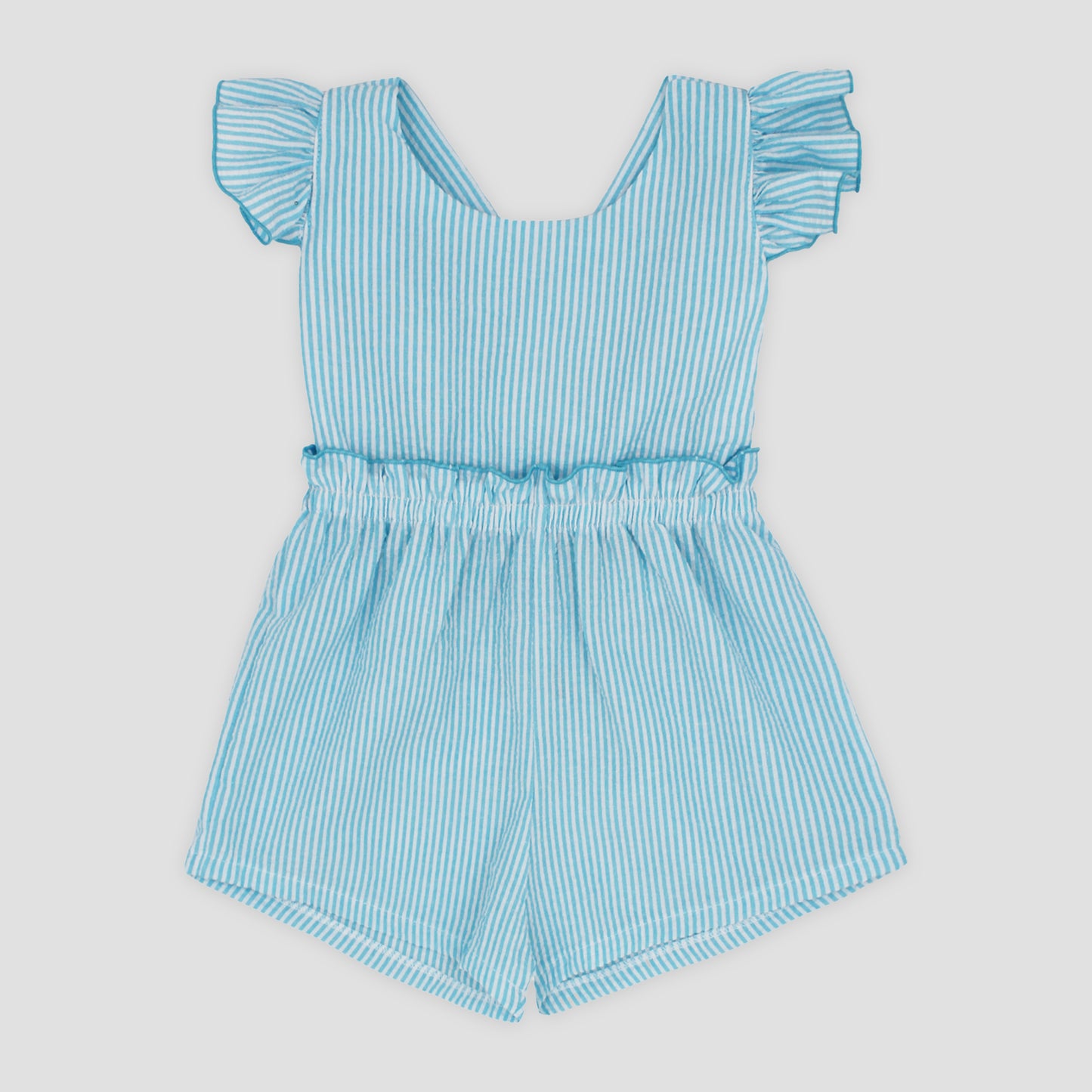 Rapife Girls Turquoise Playsuit