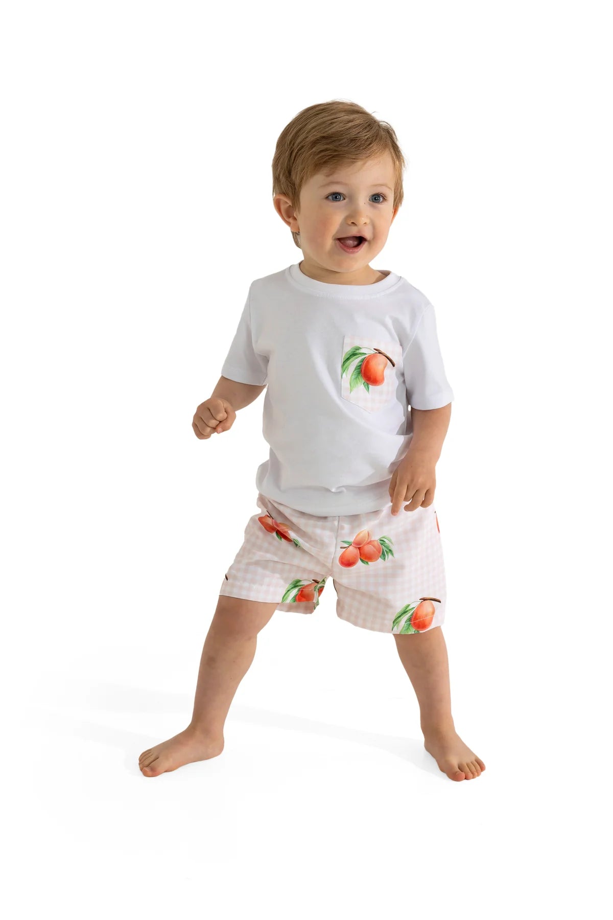 Peaches Boys Swim Trunks- Meia Pata