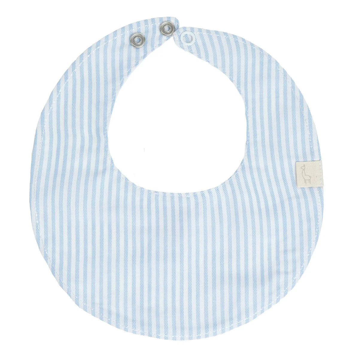 Baby Gi Blue & White Stripe Bib