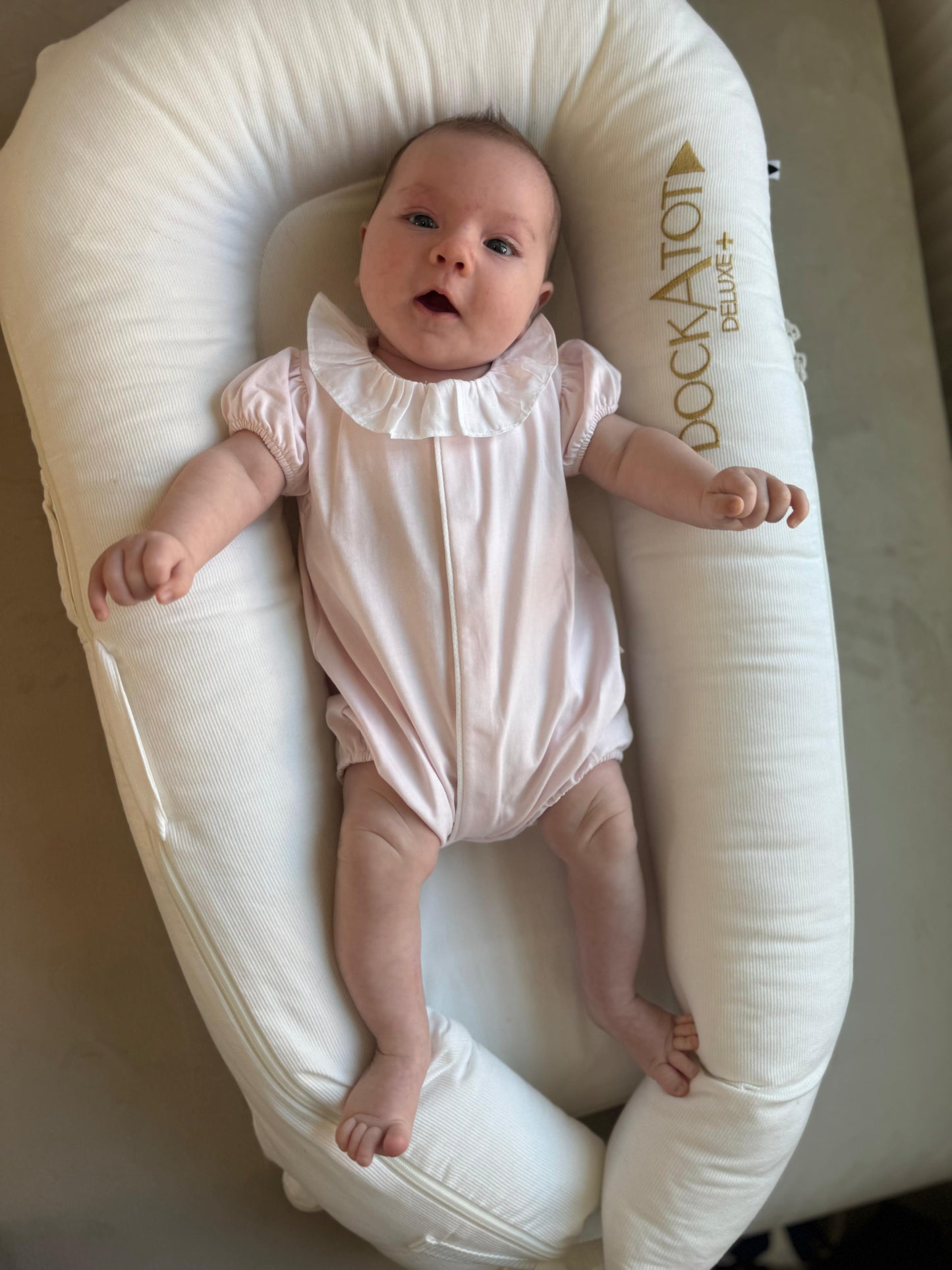 Baby Gi Pink Frilly Wing Romper