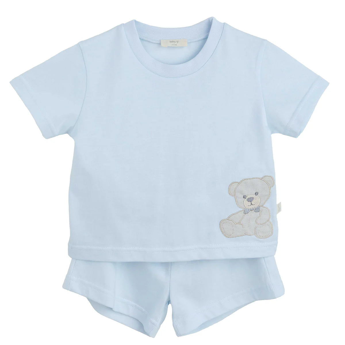 Baby Gi Boys Blue Teddy Bear Set