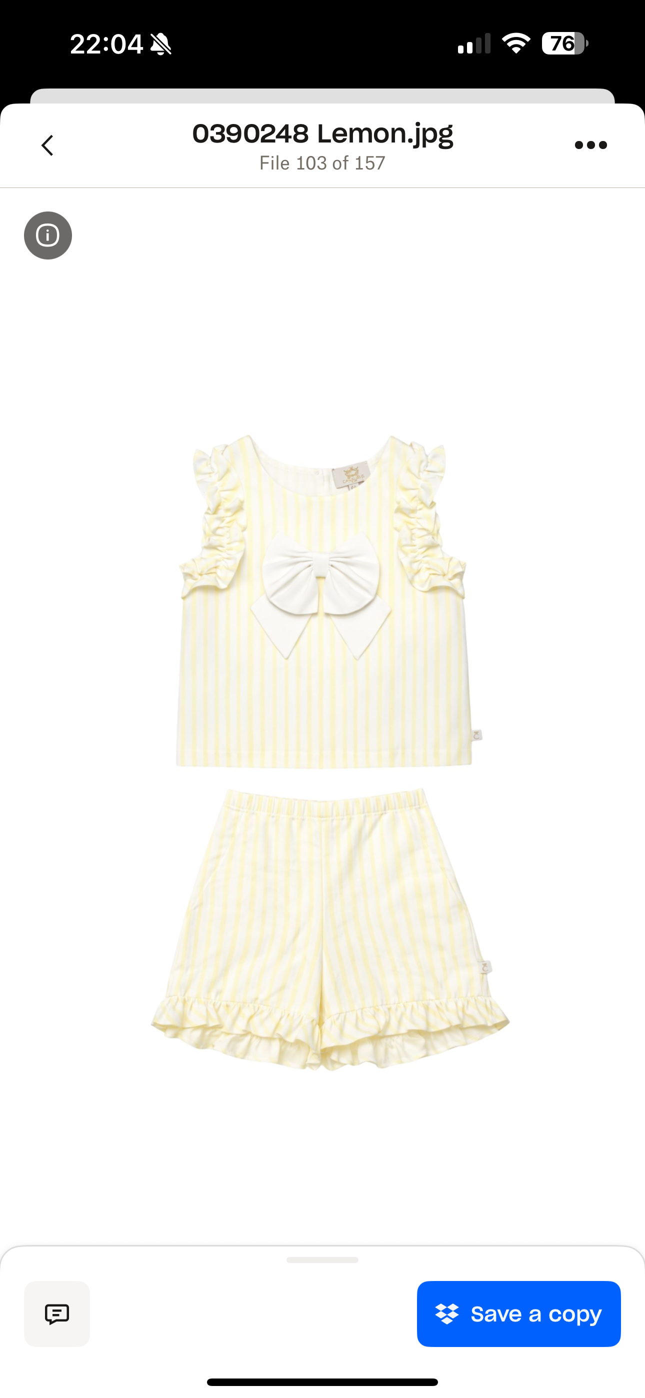 Caramelo Layered Ruffle Short Set