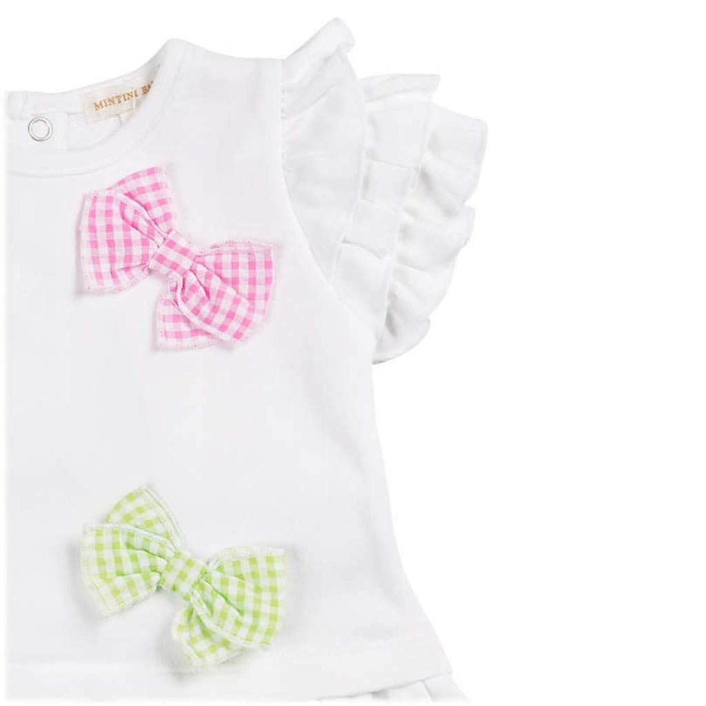 Mintini Baby - 3 Colour Bow Legging Set