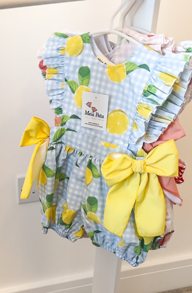 Lemons Girls Playsuit - Meia Pata