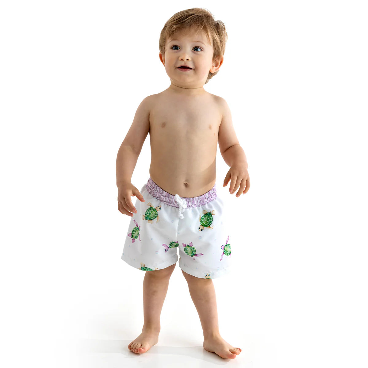 Turtles Boys Swim Trunks- Meia Pata