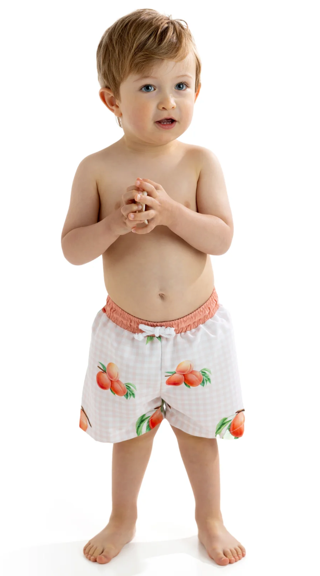 Peaches Boys Swim Trunks- Meia Pata