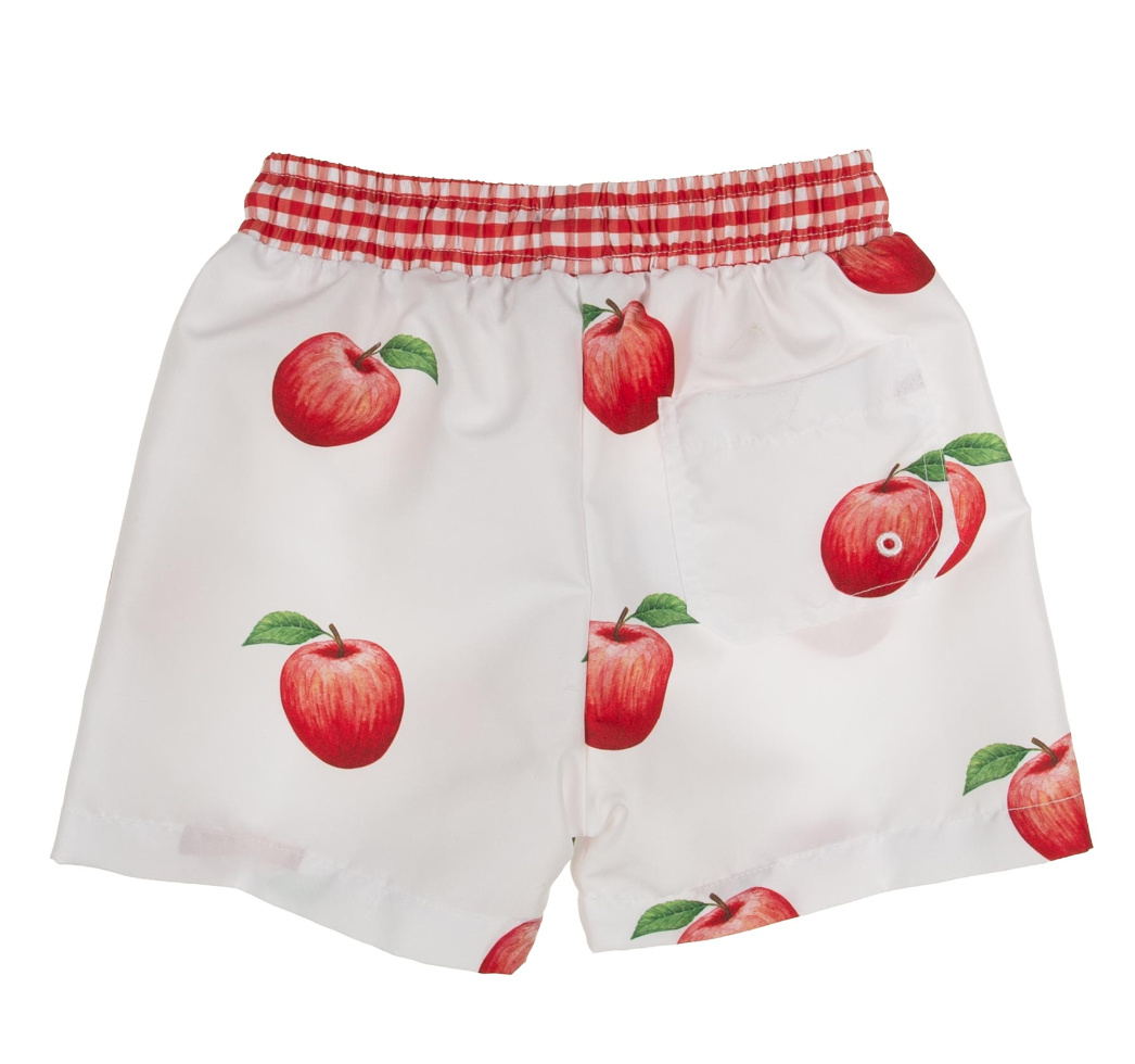 Apples Boys Swim Trunks- Meia Pata