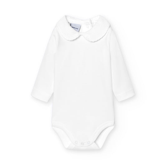 Babidu - Bodysuit with White Detail on Collar