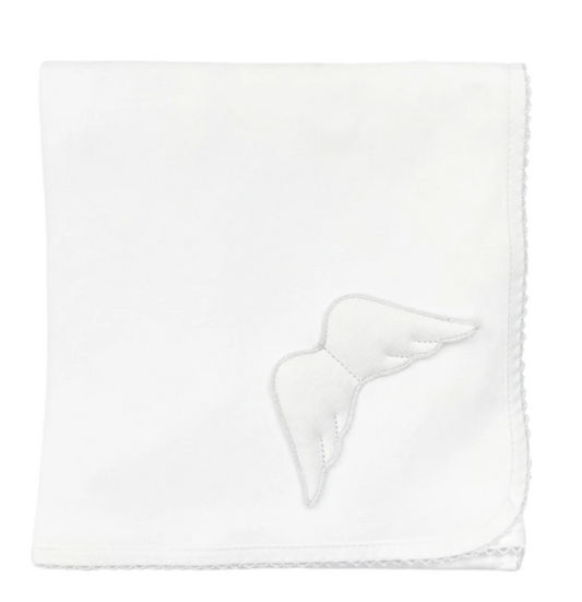 Baby Gi White Angel Wing Muslin/ Blanket