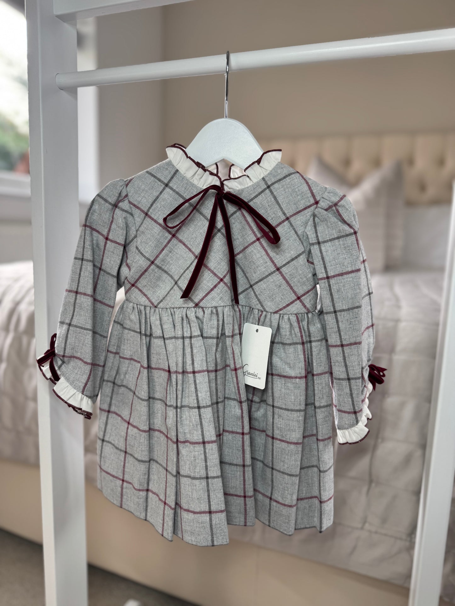 Granlei Check Cotton Dress