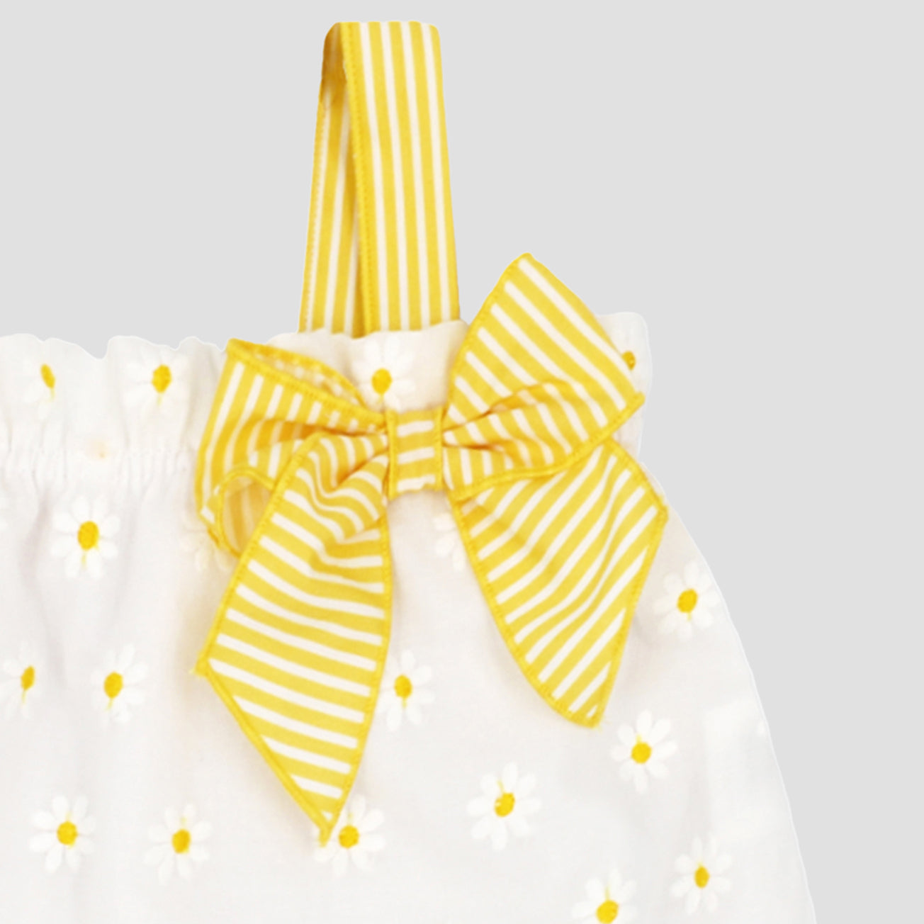 Rapife Daisy White & Yellow Romper