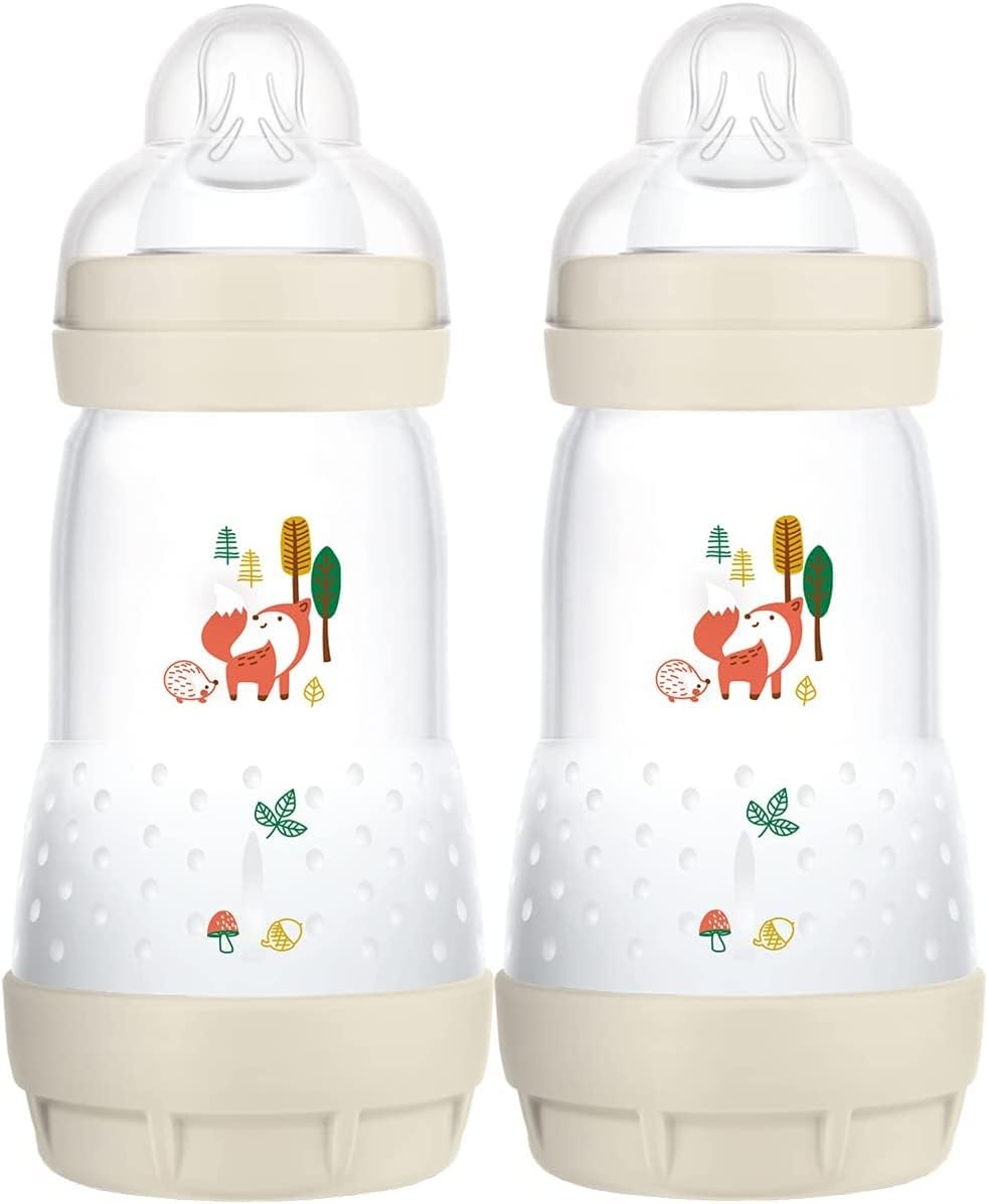 MAM Easy Start Anti Colic Bottle Nature 260ml 2Pk