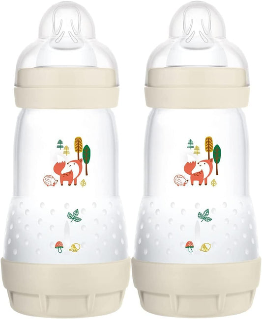 MAM Easy Start Anti Colic Bottle Nature 260ml 2Pk