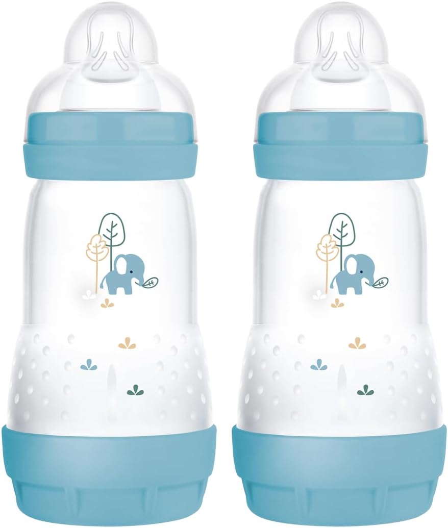 MAM Easy Start Anti Colic Bottle Blue 260ml 2Pk