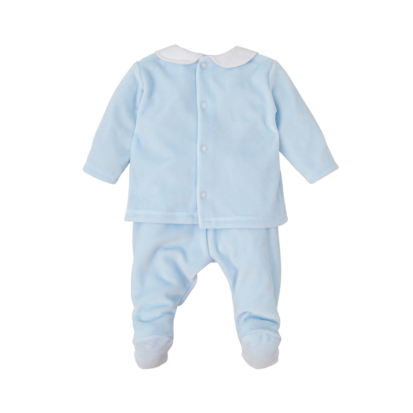 Babidu Velour Blue Two Piece