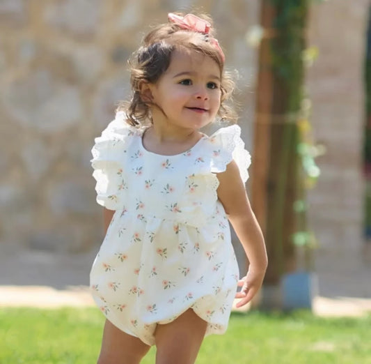 Rapife Girls Floral Romper