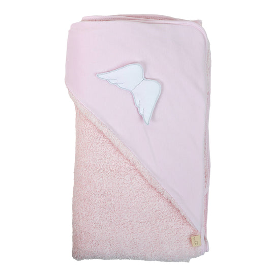 Baby Gi - Angel Hooded Towel  PINK