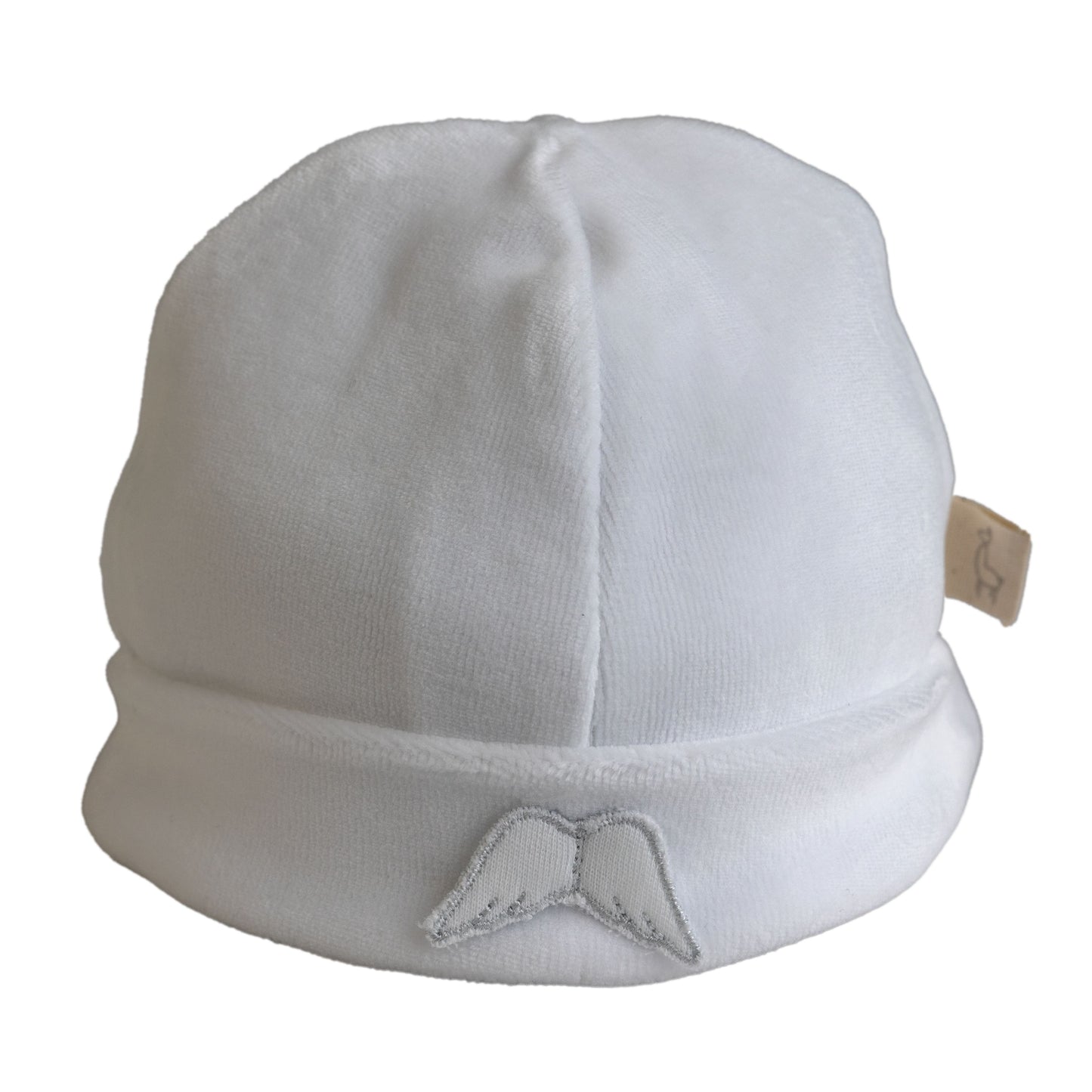 Baby Gi - Angel Velour Beanie WHITE