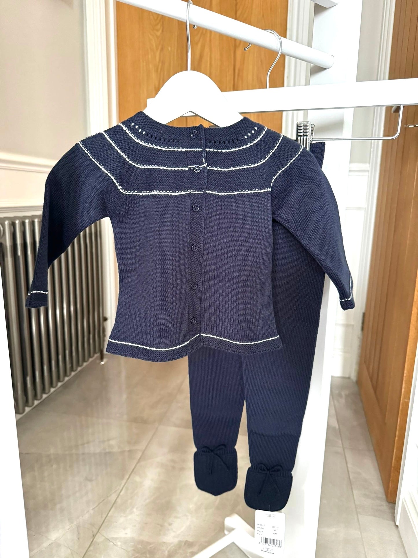 Granlei - Navy knitted 2 piece