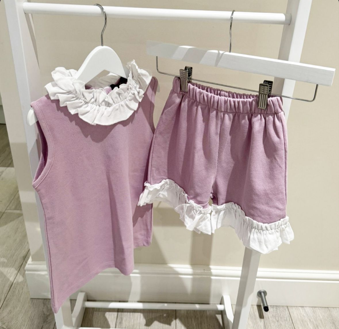 Girls Lilac Two Piece