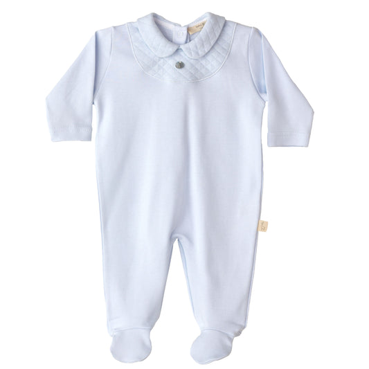 Baby Gi - Cotton Blue Babygrow