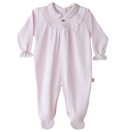 Baby Gi - Cotton Pink Babygrow