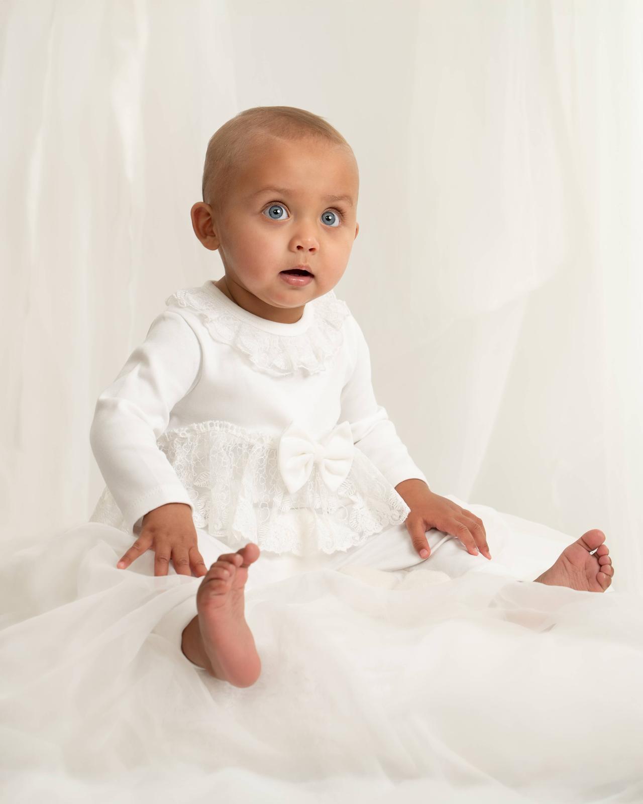 Caramelo Ivory Baby Girl Two Piece Set