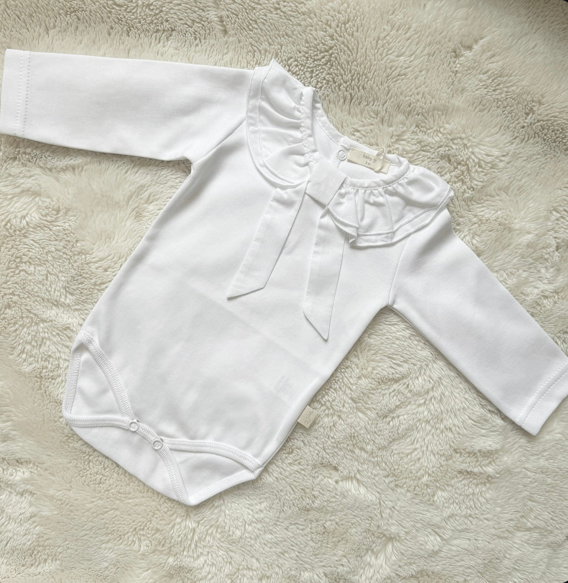 Baby Gi - Frill Bow Bodysuit