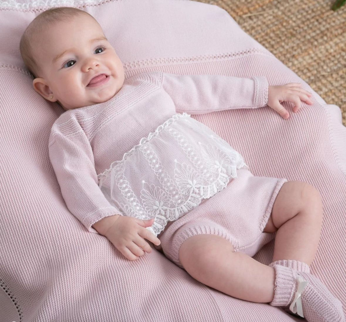 Granlei - Pink knitted 2 piece