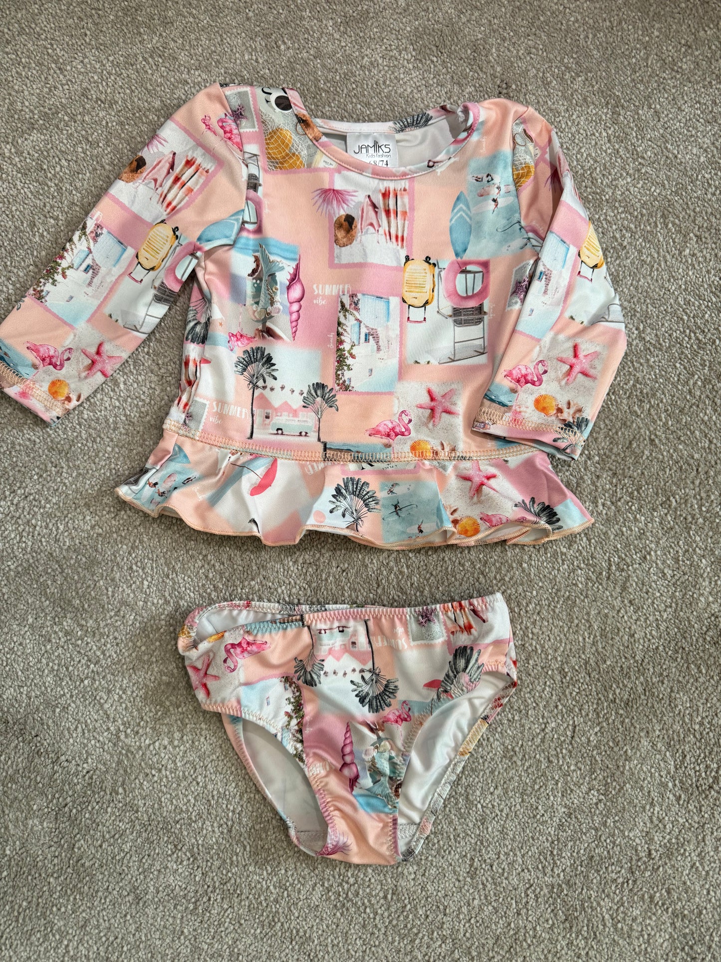 Girls Jamiks Two piece Swim set Nelli