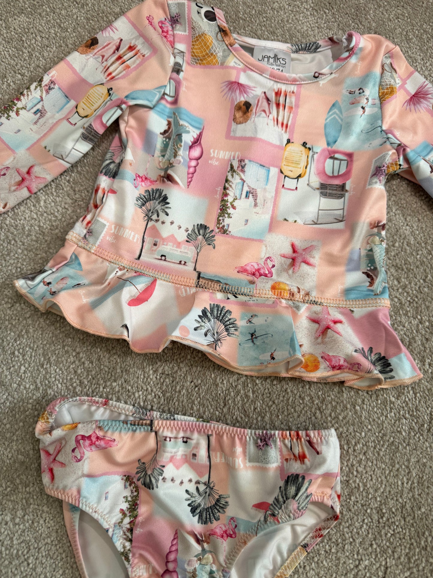Girls Jamiks Two piece Swim set Nelli