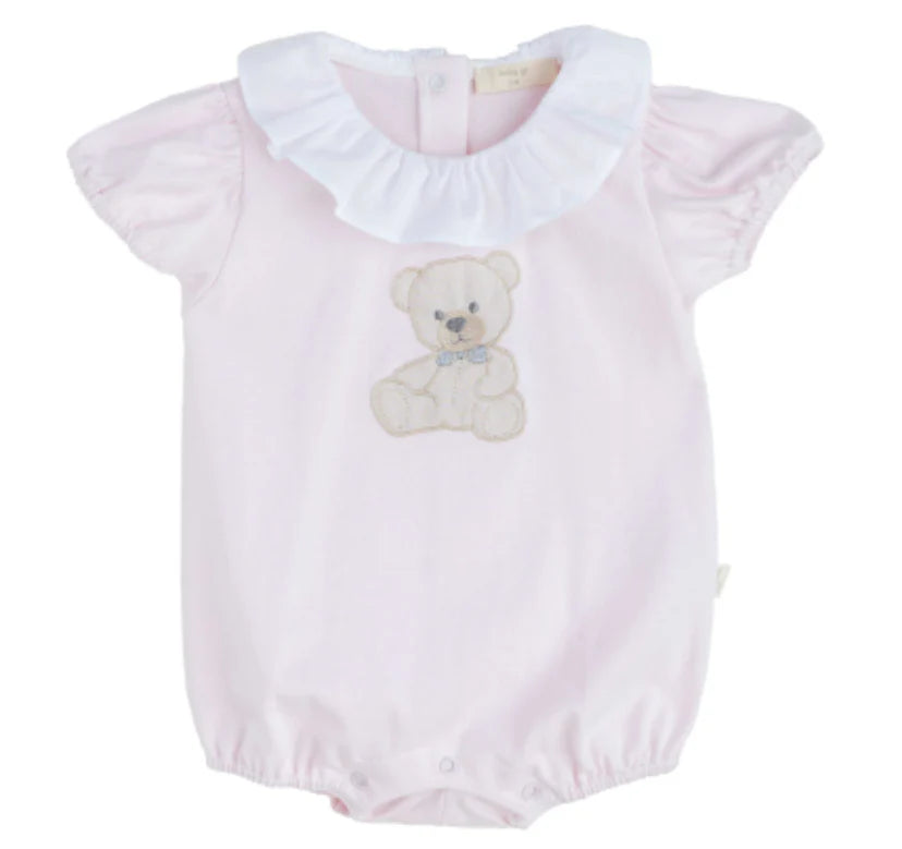 Baby Gi Pink Teddy Bear Romper