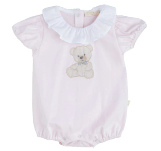 Baby Gi Pink Teddy Bear Romper