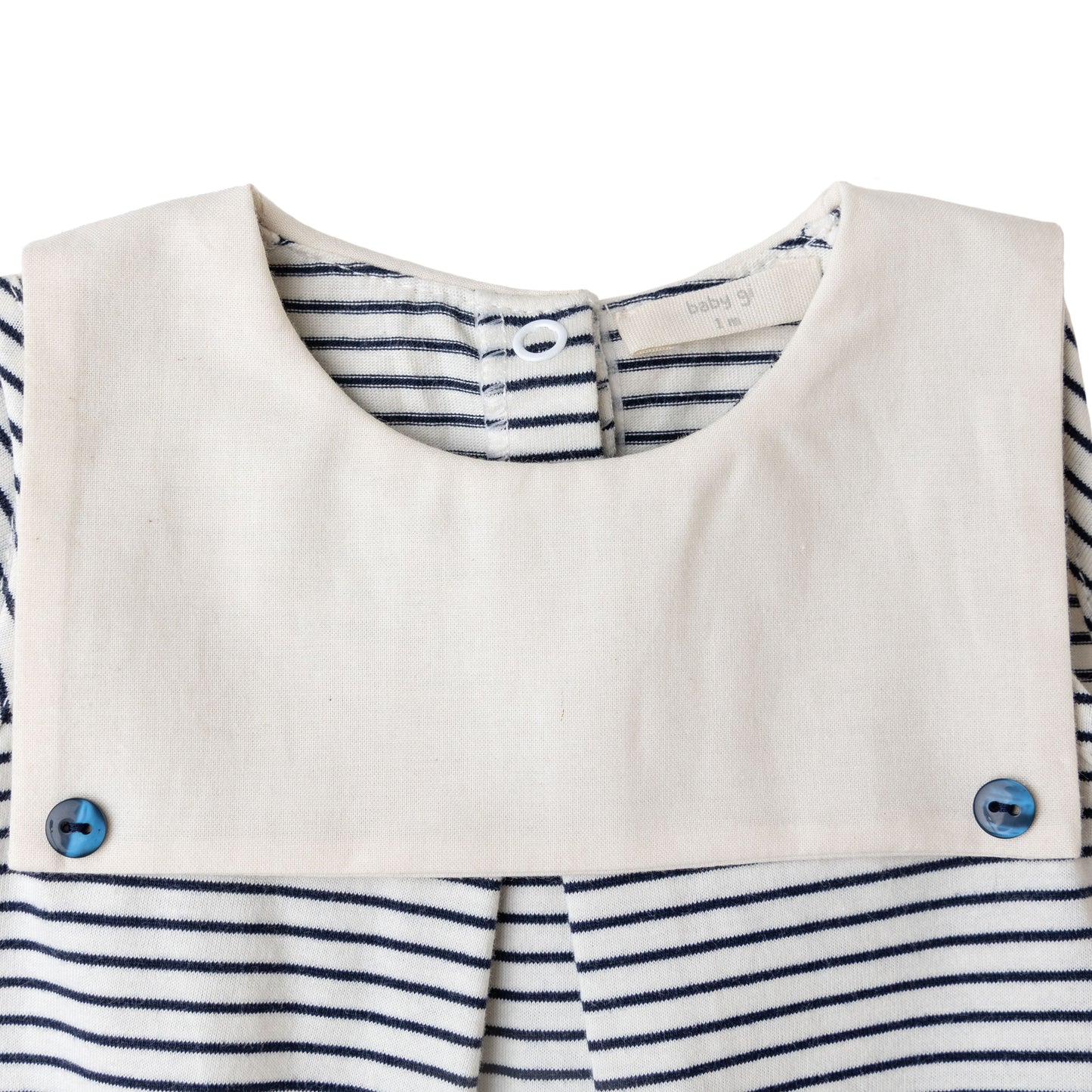 Baby Gi - Navy Stripe Romper