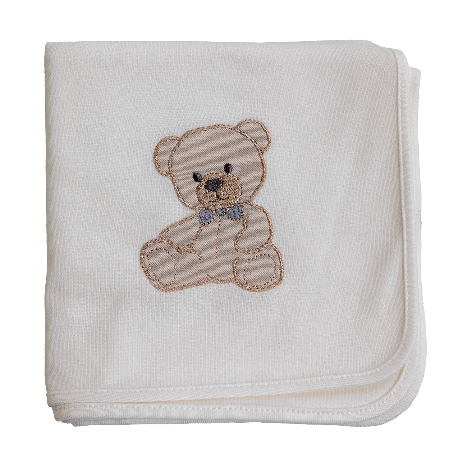 Baby Gi - Teddy Burp Cloth IVORY