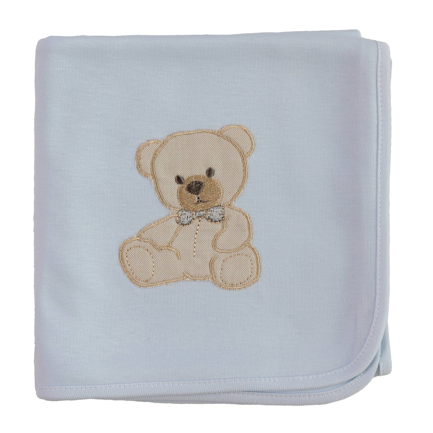 Baby Gi - Teddy Burp Cloth BLUE