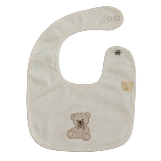 Baby Gi - Teddy Bib IVORY