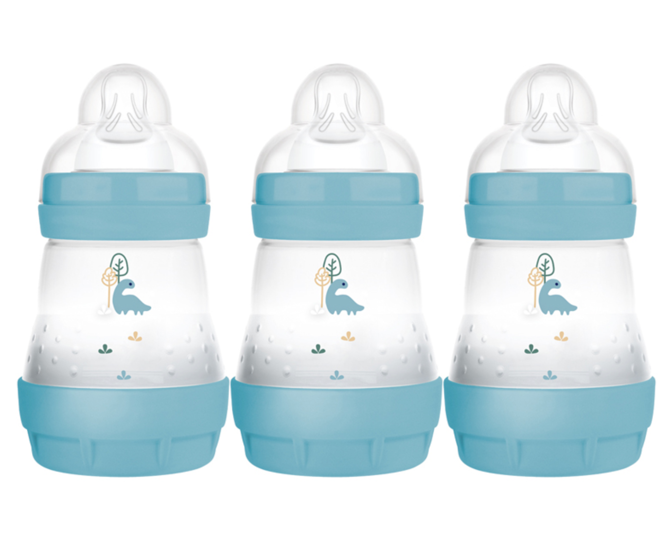 MAM Easy Start Anti-Colic Bottle Blue 160ml 3Pk