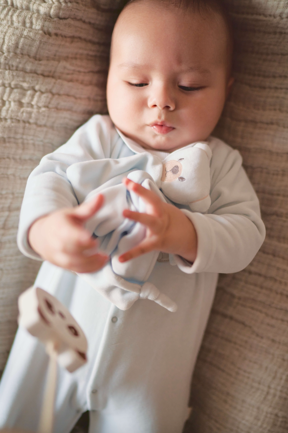 Baby Gi - Teddy Comforter BLUE