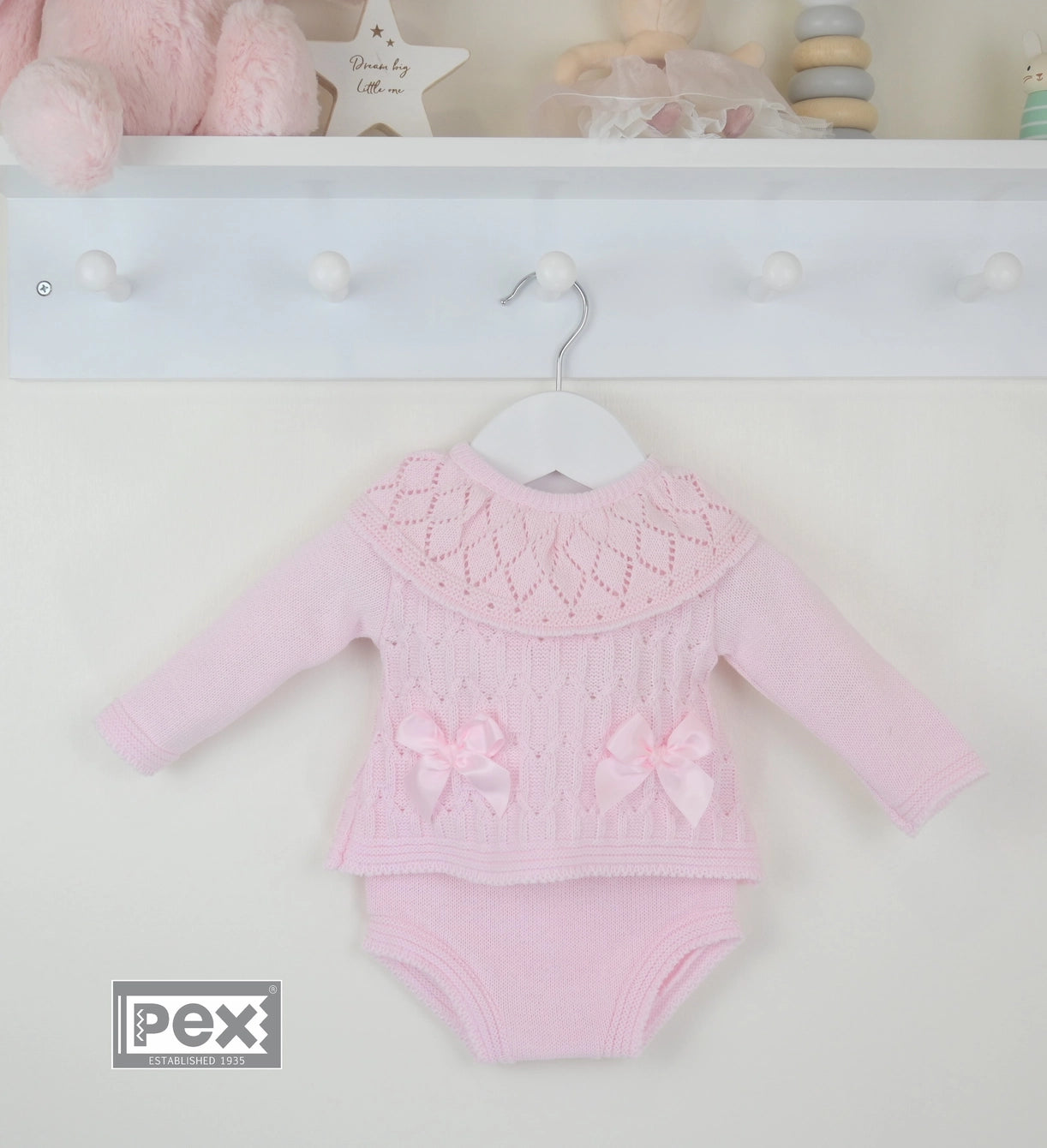 Pink Knitted Set